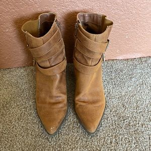 These ankle booties are size 6